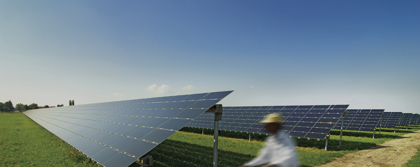 Solar panels, 1440x575 B